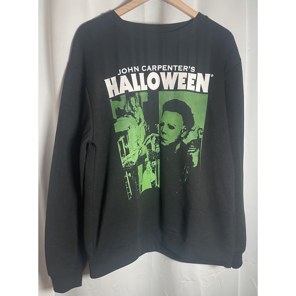 Micheal Myers -  John Carpenter's  Halloween‎ Pullover Sweatshirt Men's Large